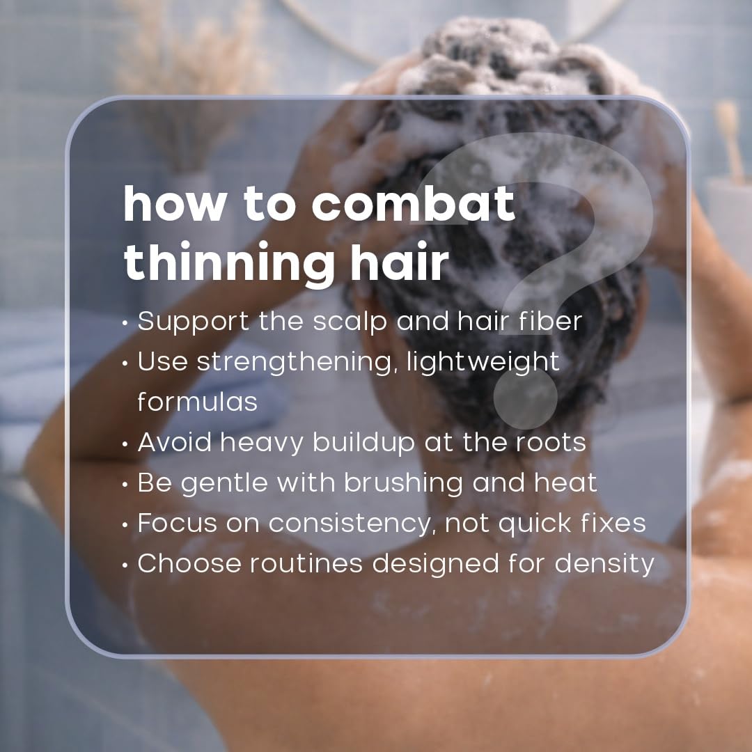 ALFAPARF Milano Density after-use hair shows volume and shine.