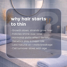 ALFAPARF Milano Density routine shown in bathroom setting.