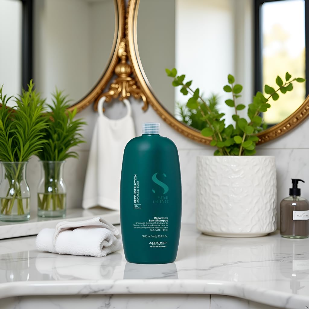 ALFAPARF MILANO Reconstruction Shampoo gentle on scalp and color-treated hair