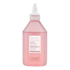 ALFAPARF MILANO Hair Gloss Treatment bottle close-up showing radiant shine.