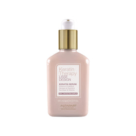 ALFAPARF MILANO Lisse Design Keratin Therapy serum bottle for frizz control and shine.