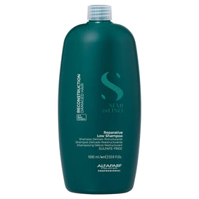 ALFAPARF MILANO Reconstruction Bond Repair Shampoo bottle highlights bond repair for damaged hair