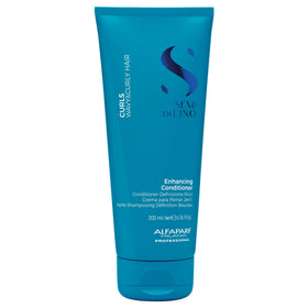 Alfaparf Milano Semi di Lino Curls bottle front showing hydrating waves.