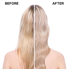 ALFAPARF Milano Semi di Lino Purple Shampoo lather refreshes blonde and silver tones