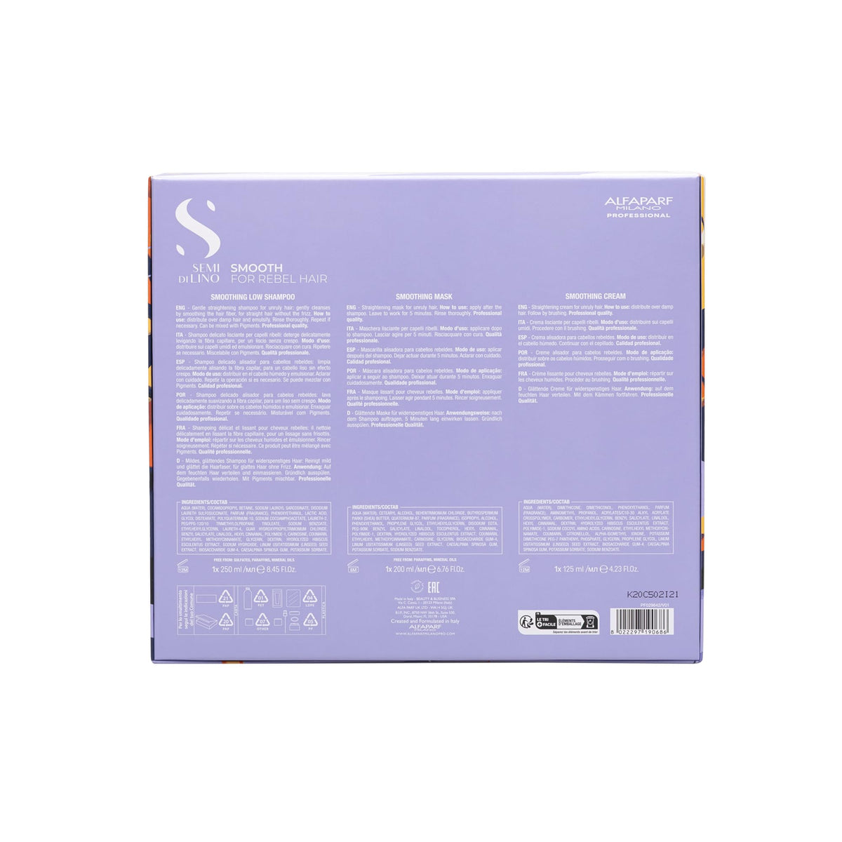 Color Fix Complex highlights UV and antioxidants to help color stay vibrant.