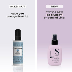 ALFAPARF MILANO Sea Spray provides heat protection for hot styling.