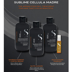 ALFAPARF MILANO Sublime shine-fix-complex provides lasting luminosity and protection.