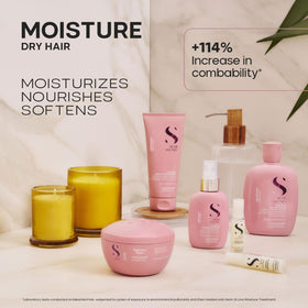 Six-vial packaging ready for salon-grade hydration routine