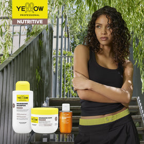 ALFAPARF MILANO Yellow Nutritive mask helps reduce frizz and boost manageability