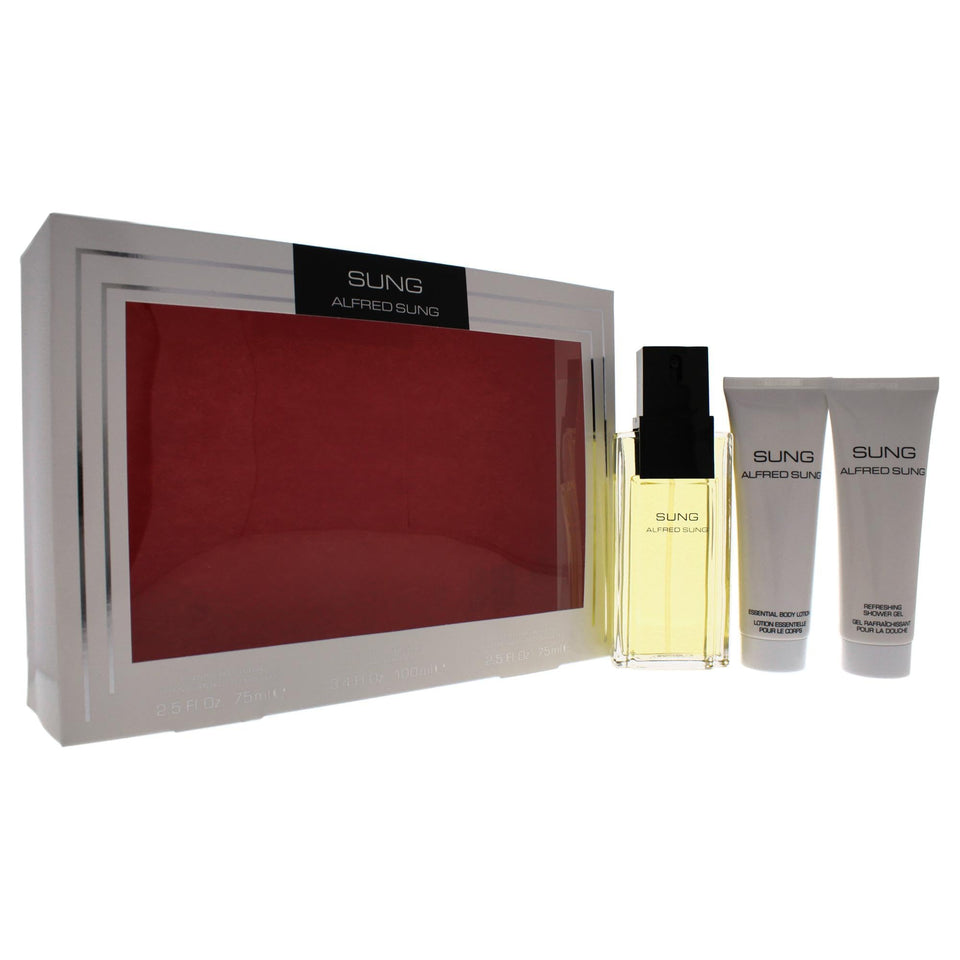 ALFRED SUNG Sung for Women gift-set bottle ideal for casual wear.