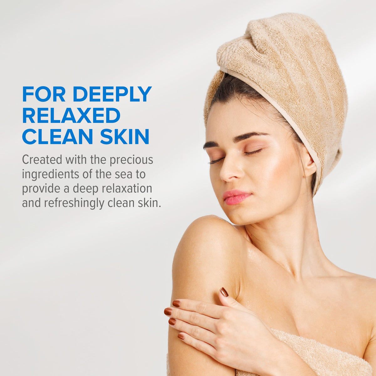 Algemarin packaging showing marine nutrients for refreshing skin