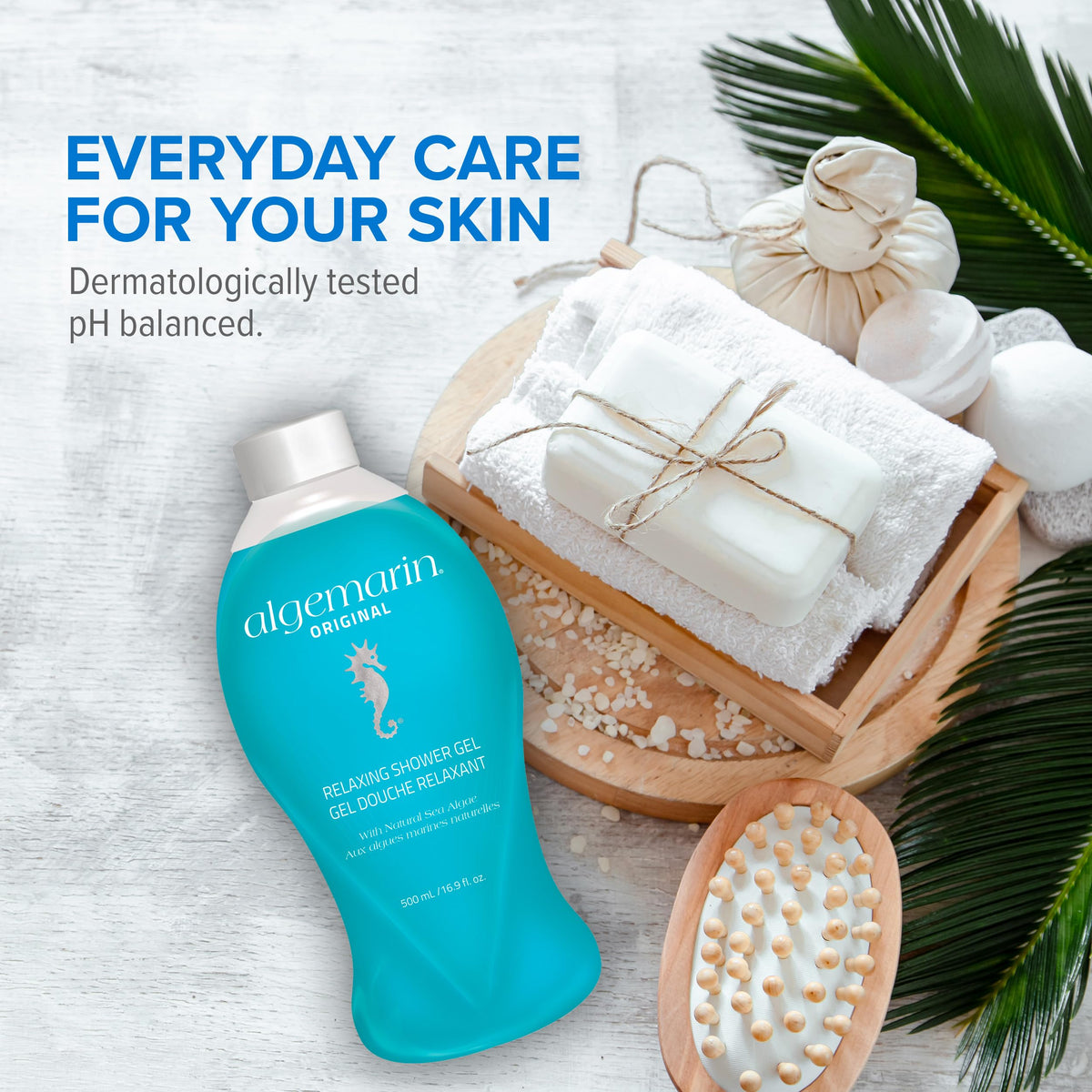 Algemarin seaside scent evokes spa-like shower experience