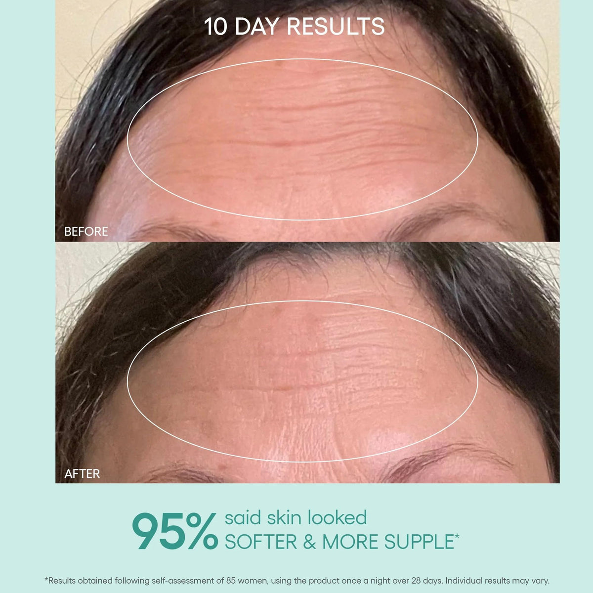 Algenist Microalgae Oil swirl showcases nourishing oils for soft, plump-looking skin by morning.