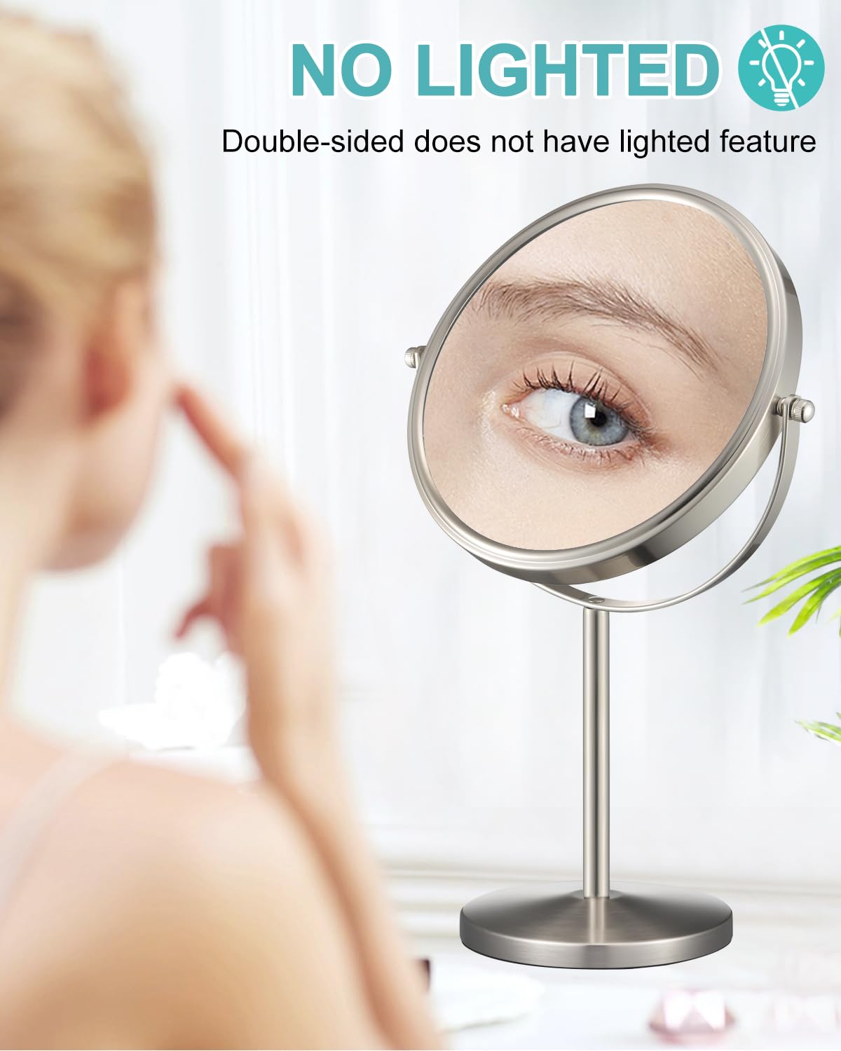 ALHAKIN versatile mirror suitable for vanity, bedroom, bathroom, and hotel spaces.