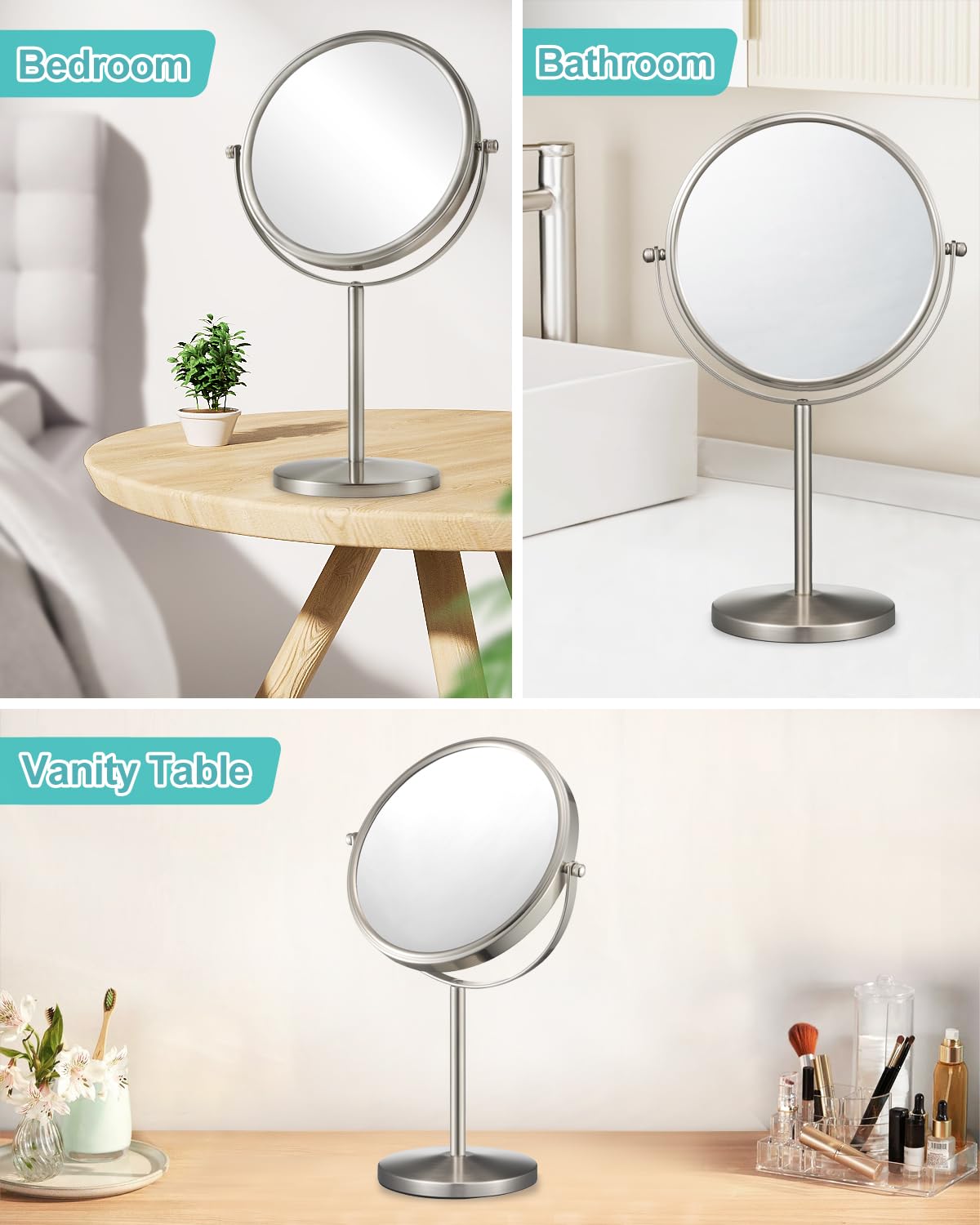 ALHAKIN lightweight design with a sturdy base minimizes tipping.