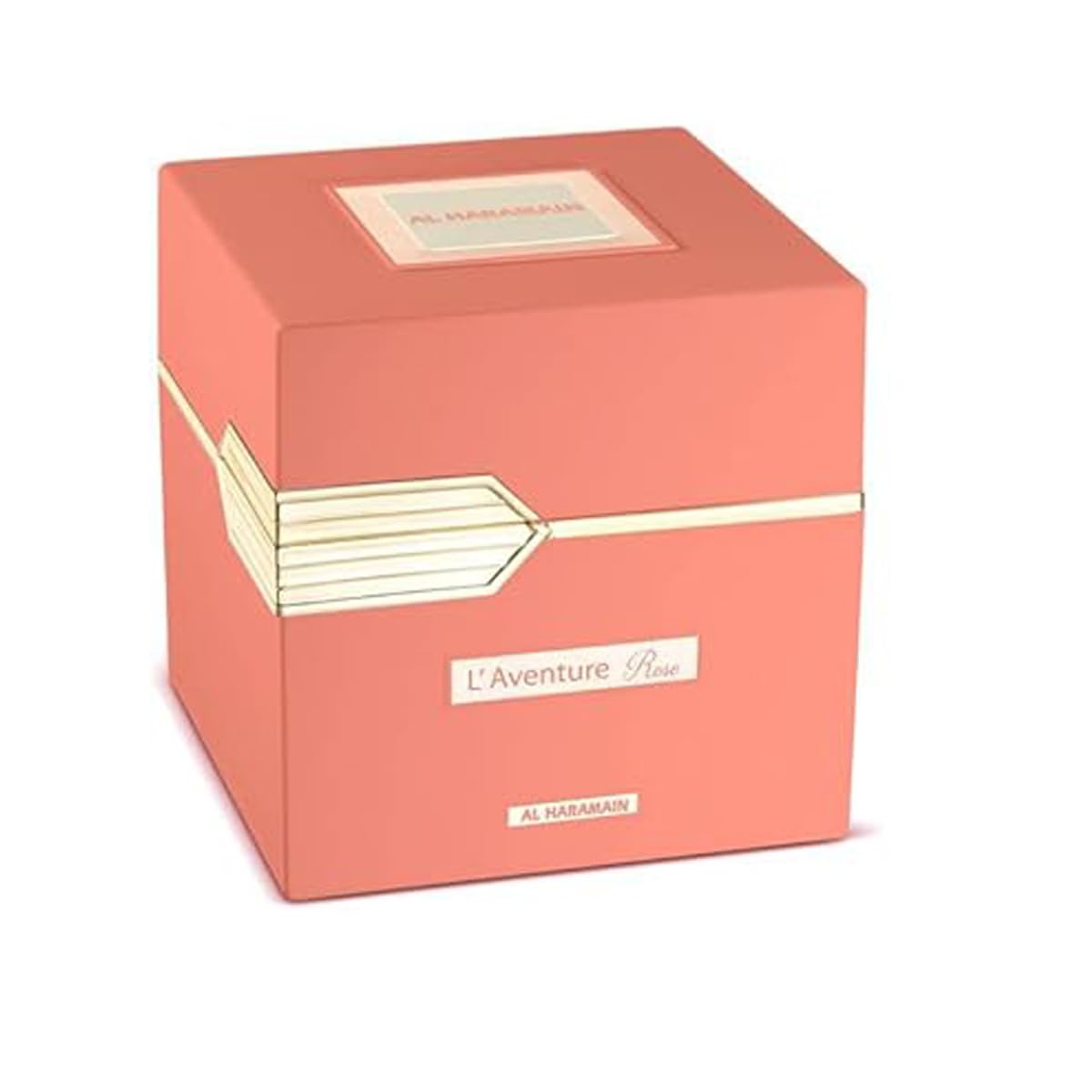 Amber and musk base notes convey lasting sophistication.