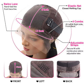Ali Bling glueless cap 22-23 inch wig for a secure, comfortable fit