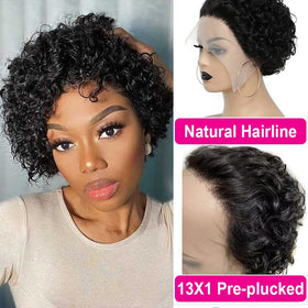 Ali Bling curly pixie wig is perfect for daily looks and events