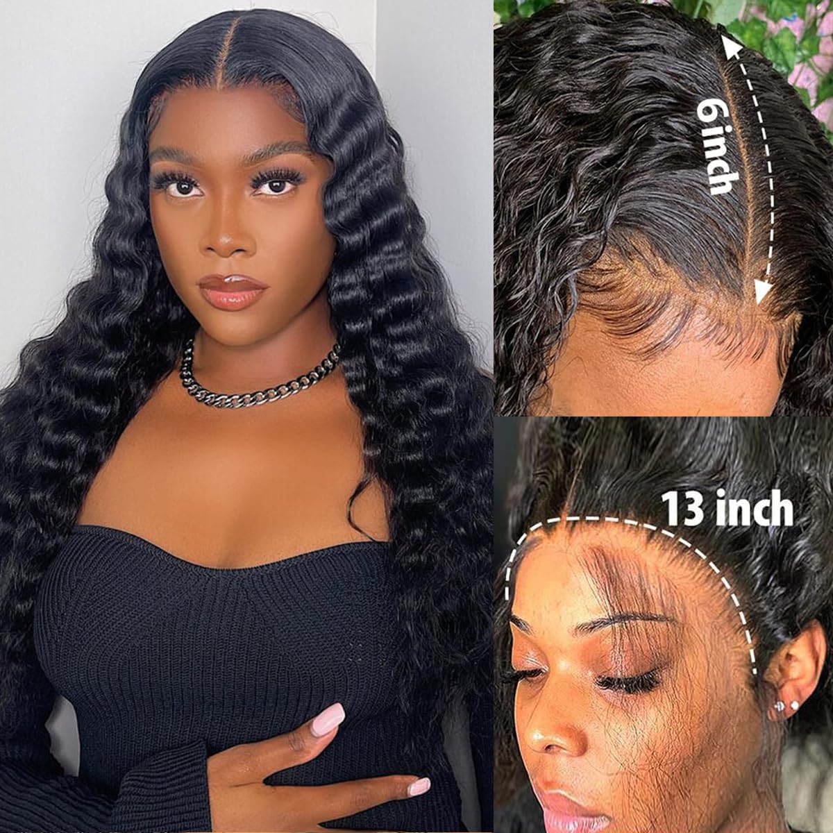 Ali Bling pre-plucked natural hairline wig ready to wear