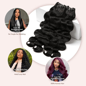 Ali Love versatile lengths provide styling freedom from 18 to 22 inches.