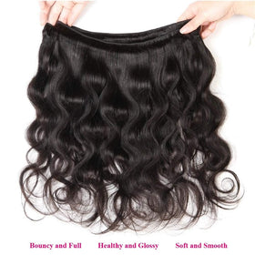ALIANNA 12A body wave bundles soft silky hair ready for dyeing and styling.