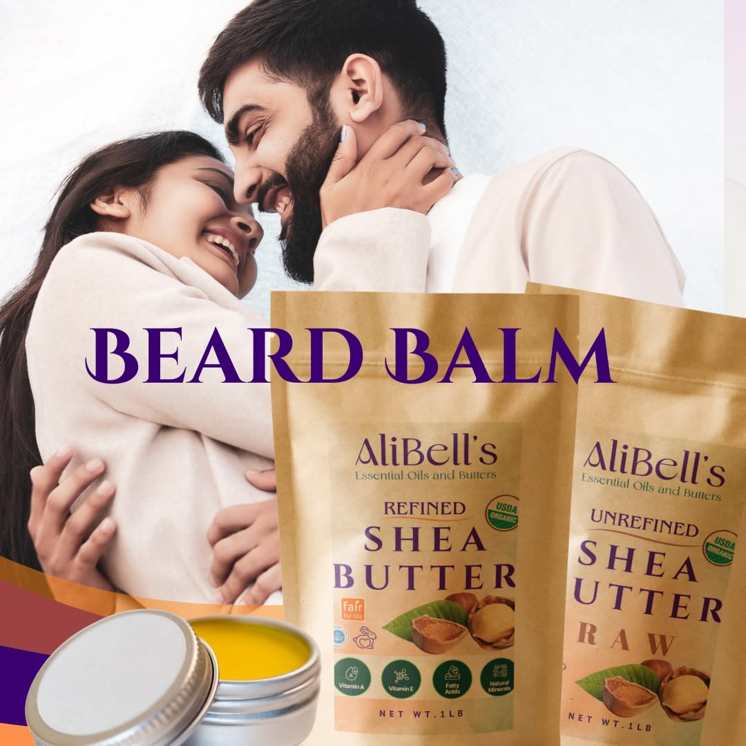 AliBell's white refined butter melts easily in hands.