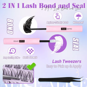 ALICE Bond and Seal Glue tube highlighting long-lasting hold for all-day wear.