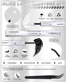 ALICE CC-Curly lashes offering natural lift and balanced eye definition
