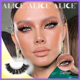ALICE cluster lashes deliver doll-eye effect without heavy feeling