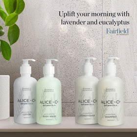 Alice + Co. natural ingredients label signaling quality and care.