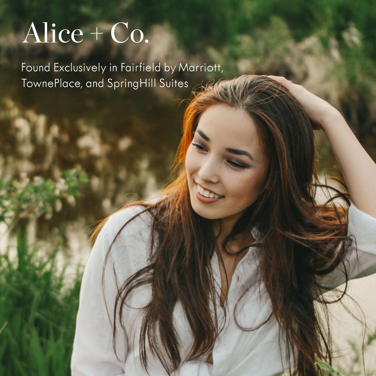 Alice + Co. spa-like packaging invites premium self-care at home.