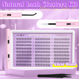 ALICE DIY lash extension kit supports creating versatile daily looks.