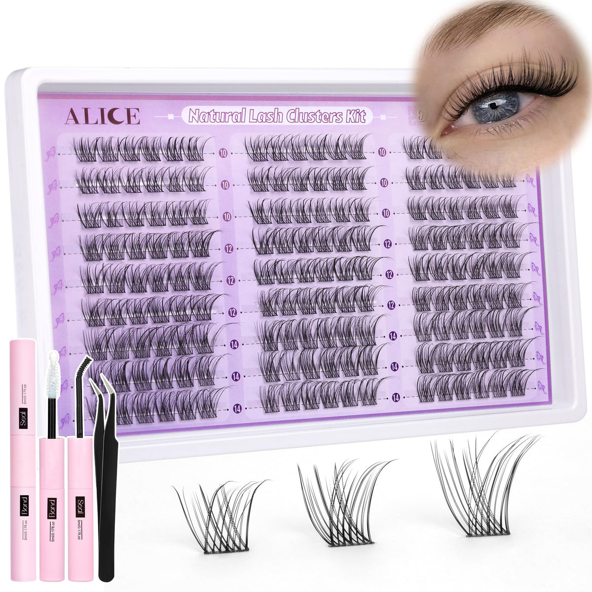 ALICE DIY kit use guide demonstrating easy self-application steps.