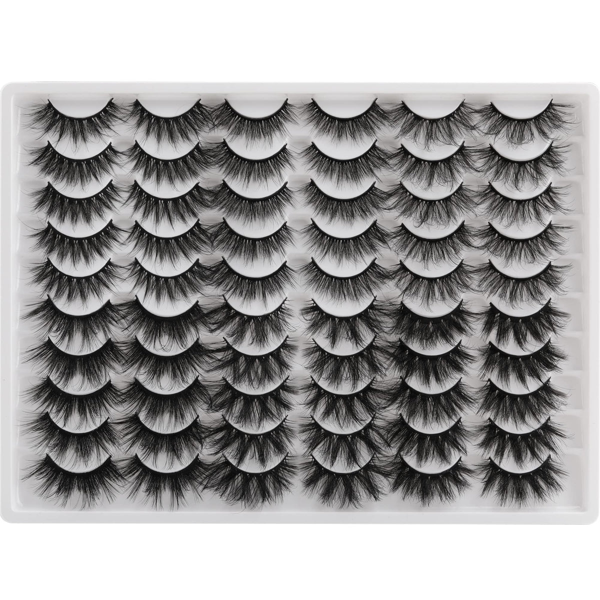 ALICE easy-cut-to-fit tips help customize lashes to any eye shape.