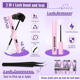 ALICE precision lash tweezers for exact lash placement.