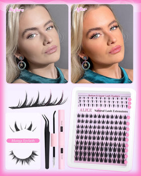 ALICE precision tweezers for precise placement during DIY extensions