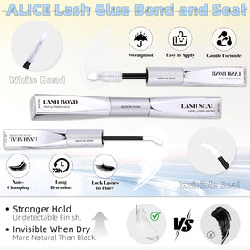 ALICE Flexible band design reduces visible lash line fatigue