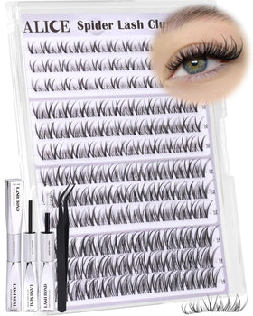 ALICE Long-wear lashes: 15+ wears with home kit.