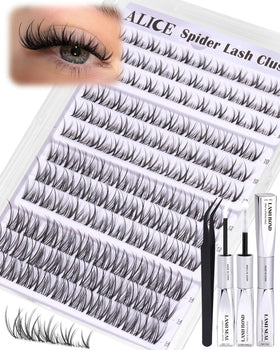 ALICE Spider Lash Clusters Kit unboxing for easy at-home setup.