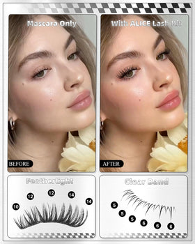 ALICE Precision tweezers for steady placement during DIY extensions