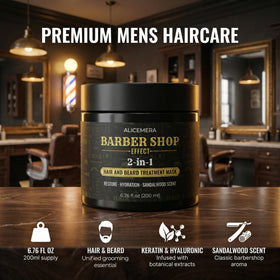 Alicemera 6.7 oz jar shown, ideal for home grooming routines
