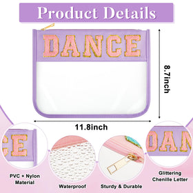 AliceSet waterproof PVC pouch keeps cosmetics protected during trips.