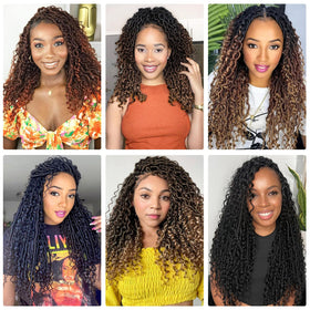 Alicoco Goddess Locs 14in soft synthetic fiber with silky feel.