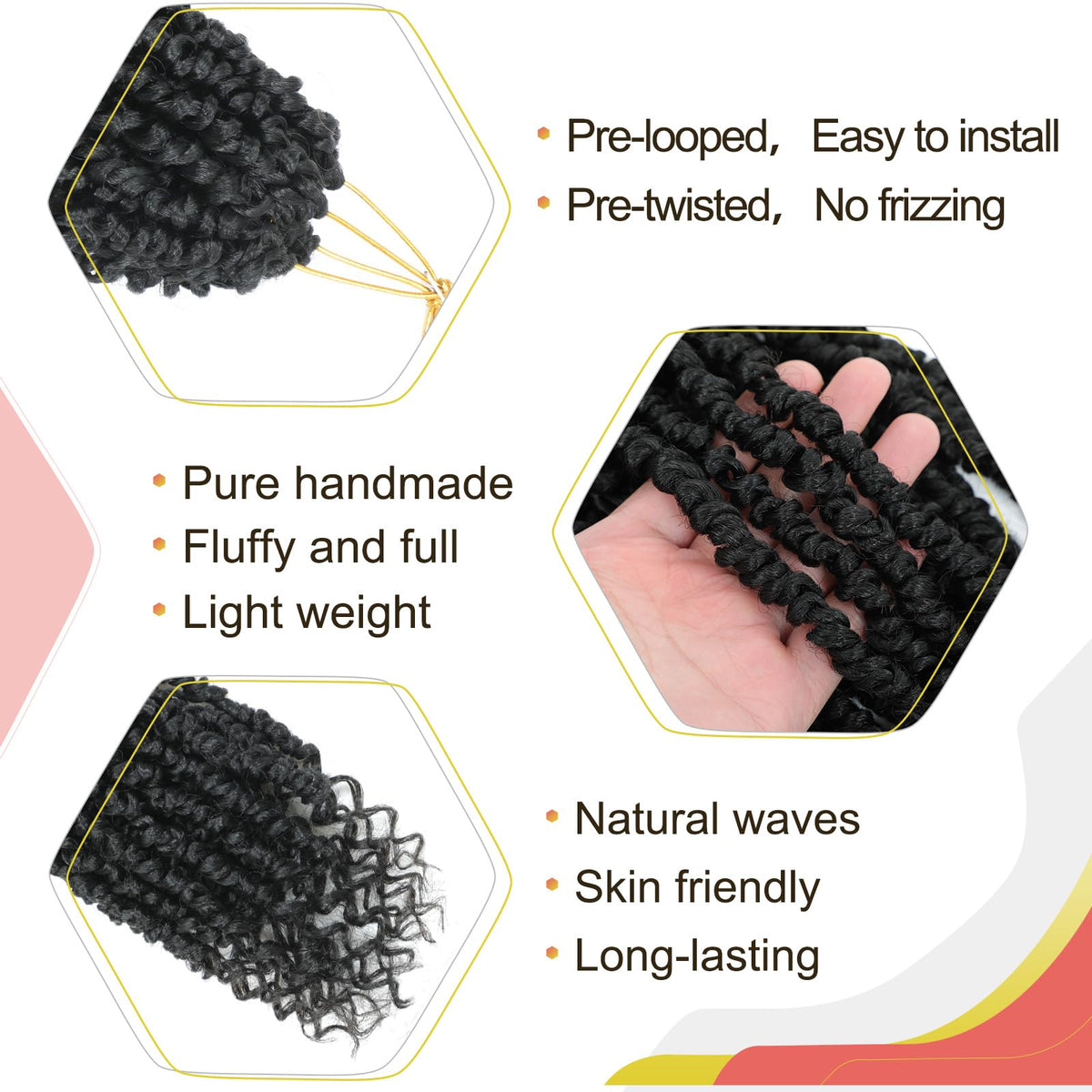 Alicoco Passion Twist 8-pack packaging shows complete kit for versatile looks.