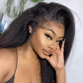 Alidiamond Brazilian Remy hair close-up showing silky, tangle-free texture.