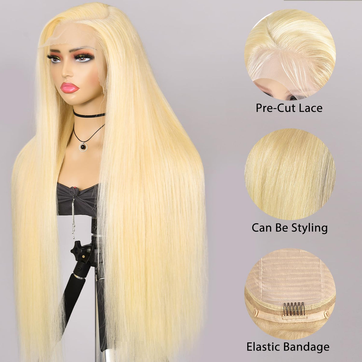 Alididi 150-density wig for fuller look and dramatic volume