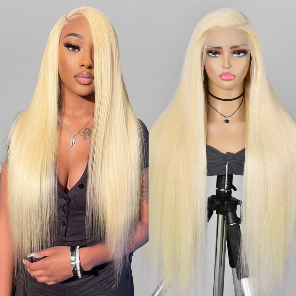 Alididi 613 lace front wig closeup lace detail for natural parting