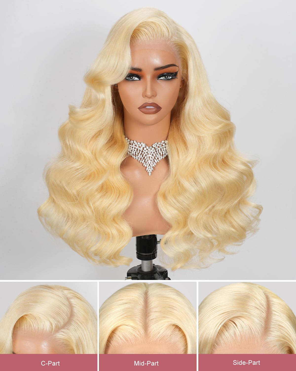 ALIDIDI MINI KNOTS 613-13x6 wig 26-inch body wave ready for versatile styling