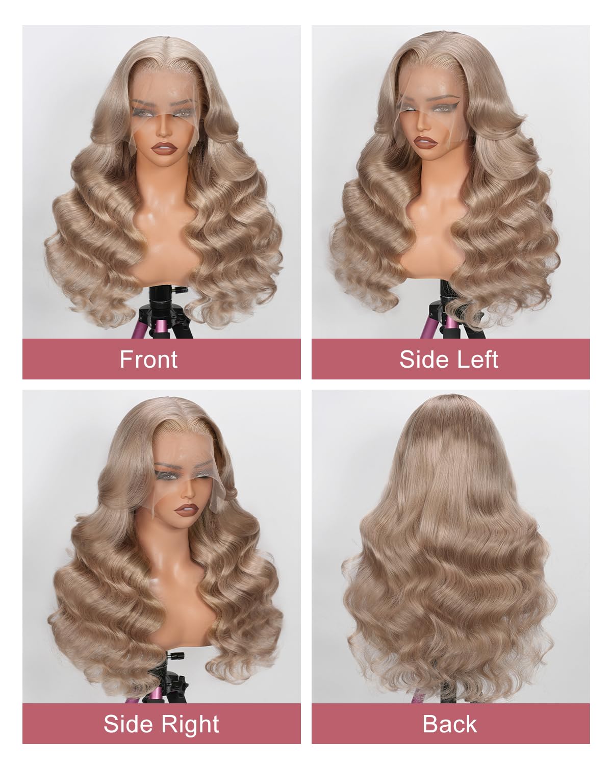ALIDIDI pre-plucked natural hairline wig with baby hair for a seamless look.