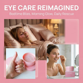 Alien Seal PDRN Pink Caffeine Eye Patch under-eye application for comfort.